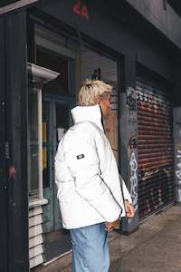 MENS BOX PUFFER JKT REFLECTIVE