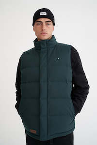 MENS CLASSIC DOWN VEST HRGBNE FOREST