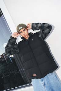 MENS CLASSIC DOWN VEST BLACK