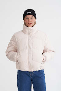 WMNS DEMI PUFFER JKT BUTTER CREAM