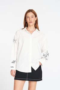 INKED DAY SHIRT CHALK