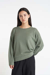 MERINO NEVE CREW ALPINE FROST