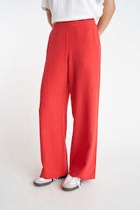 STAPLE PANT CHERRY