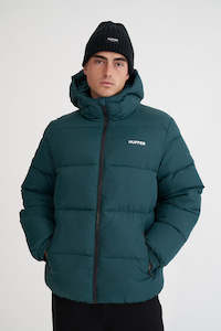 Mens Down Jackets: MENS STREET PUFFER JKT DEEP EMERALD