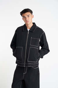 STAGE DENIM JACKET BLACK