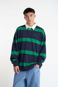 Hoods Crews: GRAND RUGBY NAVY/GREEN