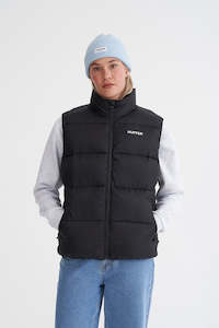 WMNS STREET PUFFER VEST BLACK