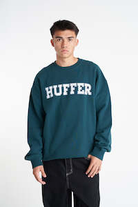Mens Hoods Crews: BLOCK CREW/BLOCK OUT DEEP EMERALD