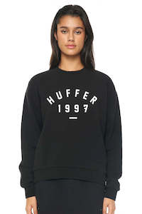 WMNS SLOUCH CREW/TRIPLE JUMP BLACK