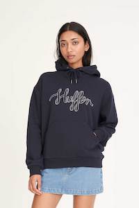 Womens Hoods Crews: RELAX HOOD 350/GIFTED NAVY