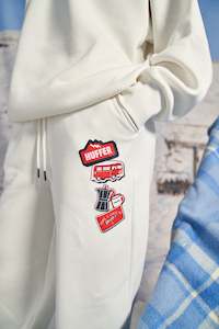 SATURDAY TRACKPANT/GET LOST CHALK