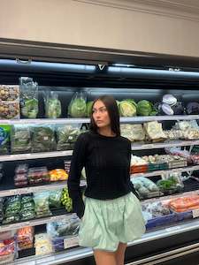 Womens Skirts: HAVANA BUBBLE SKIRT JELLY STRIPE