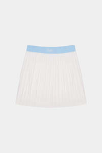BIRDIE PLEATED GOLF SKORT CHALK
