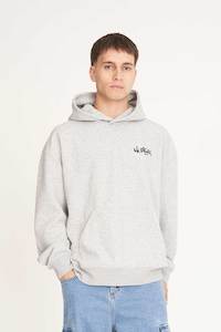 Mens Hoods Crews: MENS SATURDAY HOOD/ETCHING GREY M