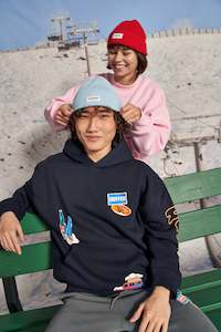 Mens Hoods Crews: SATURDAY HOOD/NO WIFI NAVY