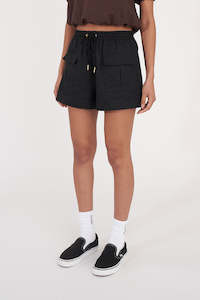LIN-IN SKIPPER SHORT BLACK