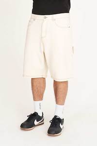 Shorts: WORK SHORT ECRU