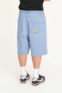 BOX DENIM JORT/SLAB BLUE WASH