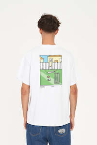 MENS SUP TEE 190/ON TARGET WHITE