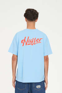 BLOCK TEE 220/BACKSTOP BLUE GLEAM