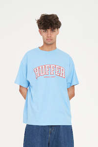 T Shirts: BLOCK TEE 220/IN PLAY BLUE GLEAM