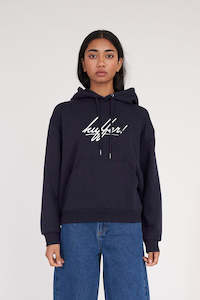 Outlet: WMNS SLOUCH HOOD/JOT NAVY