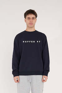 MENS TRUE CREW/TRACKS NAVY