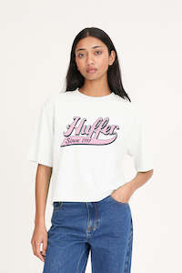 All Stars: BOXY CROP TEE 220/GAME DAY CHALK