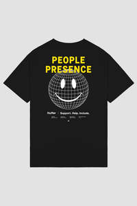 People Presence: CLASSIC TEE 170/HELP OUT BLACK