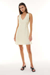 Dresses: BIEN SHIFT DRESS LEMON SORBET