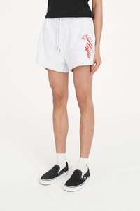 Womens Shorts: WHIP IT SHORT/HOME RUN SILVERMARLE