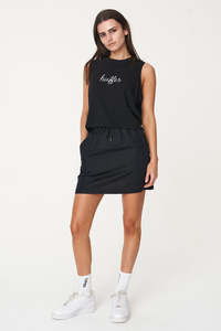 Womens Tops: THEA TANK/CHAINED BLACK