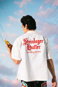 Mens Shirts: CABANA SHIRT/SHTACKED CHALK