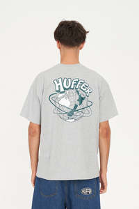 BLOCK TEE 220/ORBIT GREY MARLE