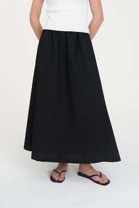 Womens: ABBI MAXI SKIRT BLACK