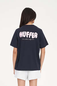 CLASSIC TEE 170/BUBBLES NAVY