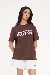 Womens T Shirts: CLASSIC TEE 170/GROOVY COCOA