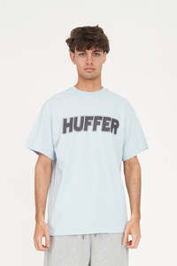 Mens T Shirts: SUP TEE 190/BRICKS Y2K BLUE