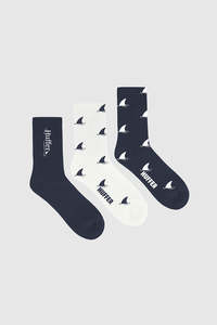 HFR RIB SOCK/FLOAT 3 PACK MULTI