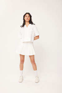 ACE TENNIS SS SHIRT WHITE