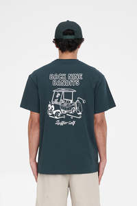 MENS SUP TEE 190/BANDITS GOLF GREEN
