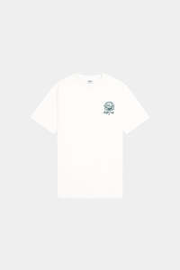 Golf: MENS BLOCK TEE 220/ZERO PUTTS CHALK/GREEN