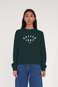 Womens Hoods Crews: SLOUCH CREW/TRIPLE JUMP EMERALD