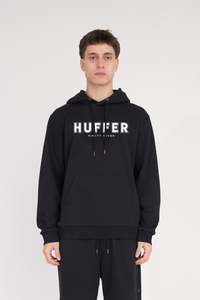 Hoods Crews: MENS TRUE HOOD/SECOND BASE BLACK