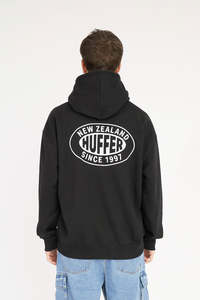 MENS SATURDAY HOOD/HOMIE BLACK