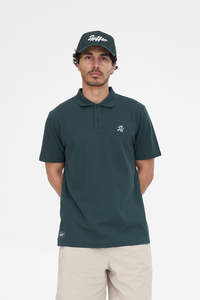 Mens Shirts: MENS CLASSIC SS POLO GOLF GREEN