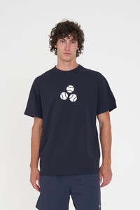 Mens: SUP TEE 220/TRIPLE BREAK NAVY