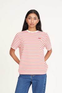 Womens: WMNS OUI OUI CLASSIC TEE CHALK/RED
