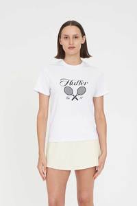 Womens: CLASSIC PERFECT TEE/DEUCES WHITE