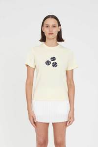 Womens: CLASSIC PERFECT TEE/TRIPLE BREAK BUTTER